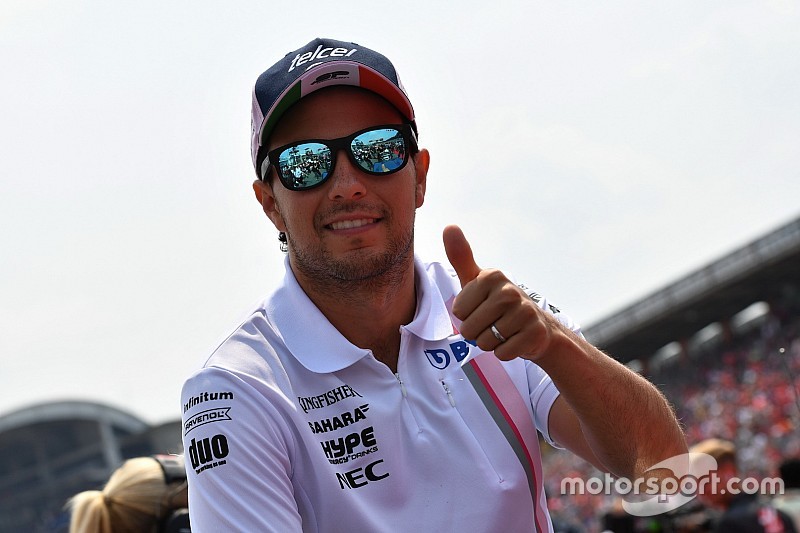 'Checo' Pérez renueva con Force India