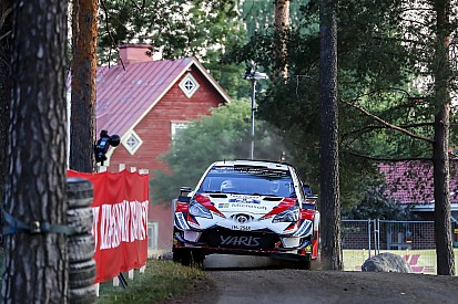 Finland WRC: Tanak sees off Ostberg to end Friday top
