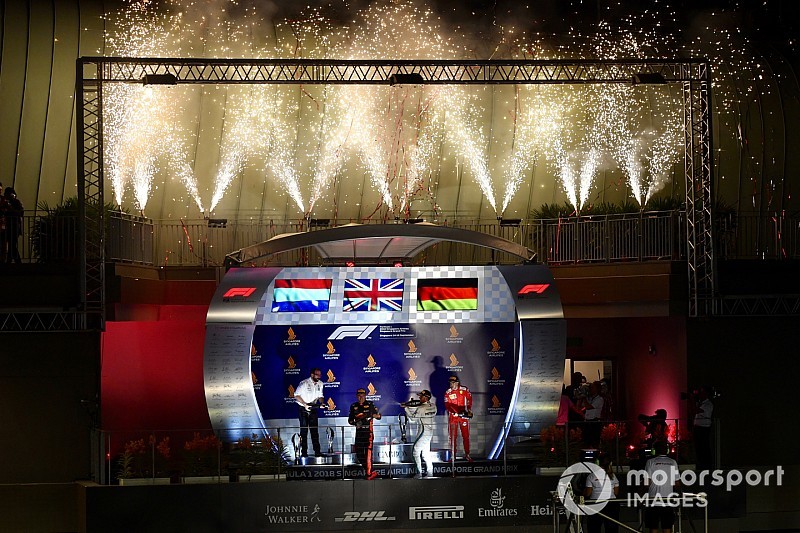 El semáforo del GP de Singapur 2018 de F1