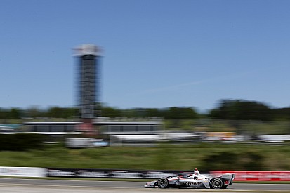 Barber IndyCar: Power fastest in red-flagged first practice