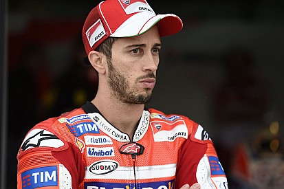 Dovizioso quedó sorprendido por el desempeño de Rossi