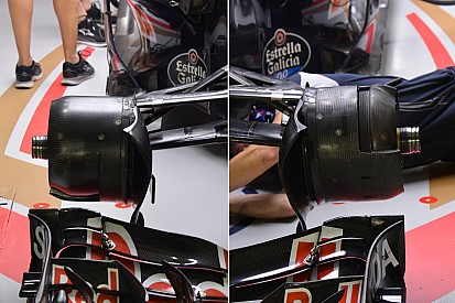 Технический брифинг: асимметричные тормоза Toro Rosso STR11