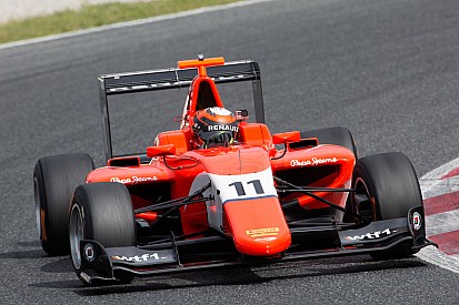 Эйткен стал лучшим в тренировке GP3 в Хоккенхайме