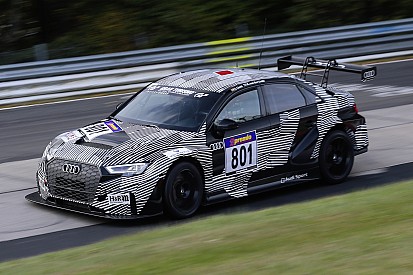 "Erfolgreicher Testeinsatz" des neuen Audi RS 3 LMS bei VLN 10