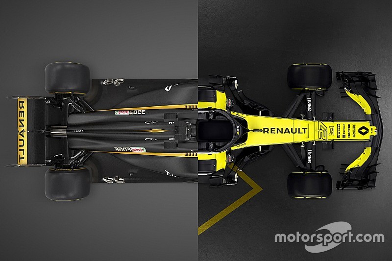 Comparación: Renault RS17 vs. RS18