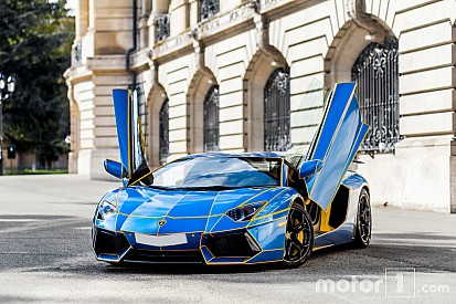 Découvrez une Lamborghini Aventador "Tron"