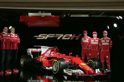 Ferrari presenta el SF70-H con el que espera volver a las victorias