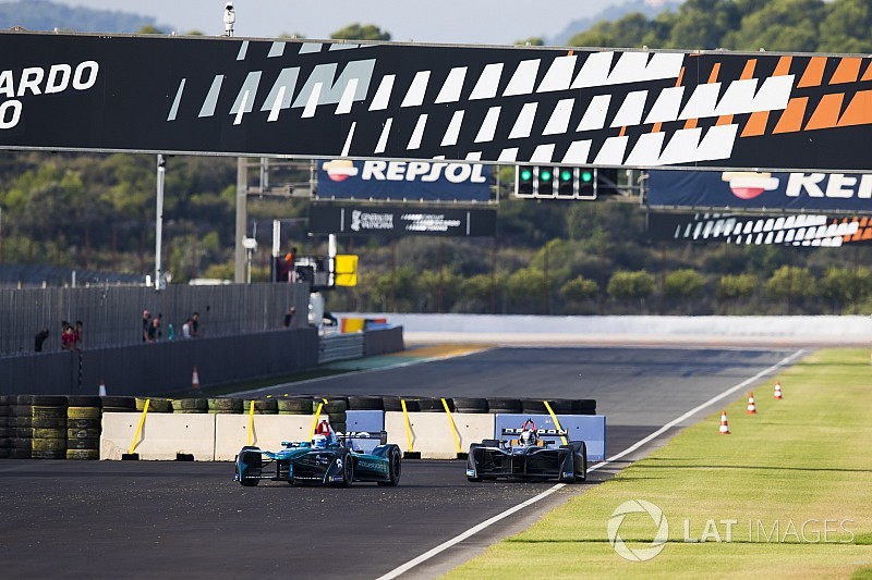 Formel-E-Test in Valencia: