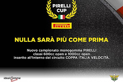 Pirelli Cup, il novo trofeo monogomma della Coppa Italia Velocità