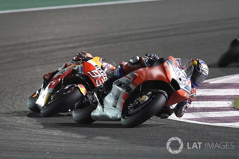 Dovizioso ne s'attendait pas à finir la course avec Márquez