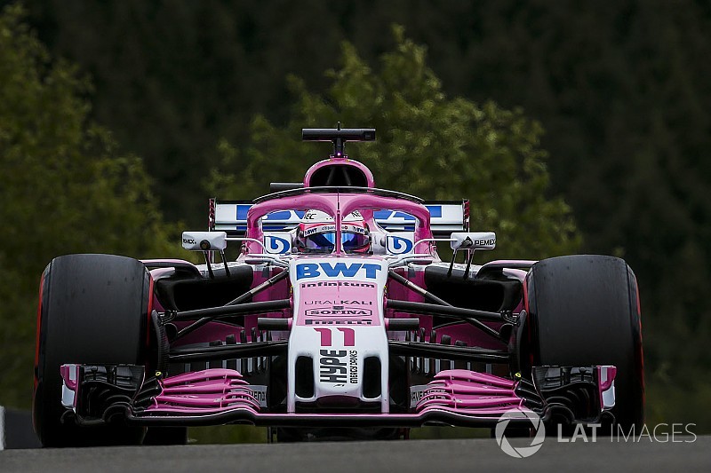 Así festejó Race Point Force India una gran sábado