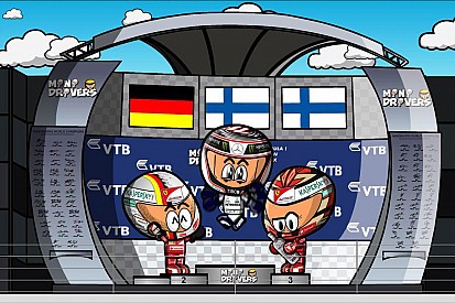 VIDEO: el lado divertido del GP de Rusia, por 'MiniDrivers'