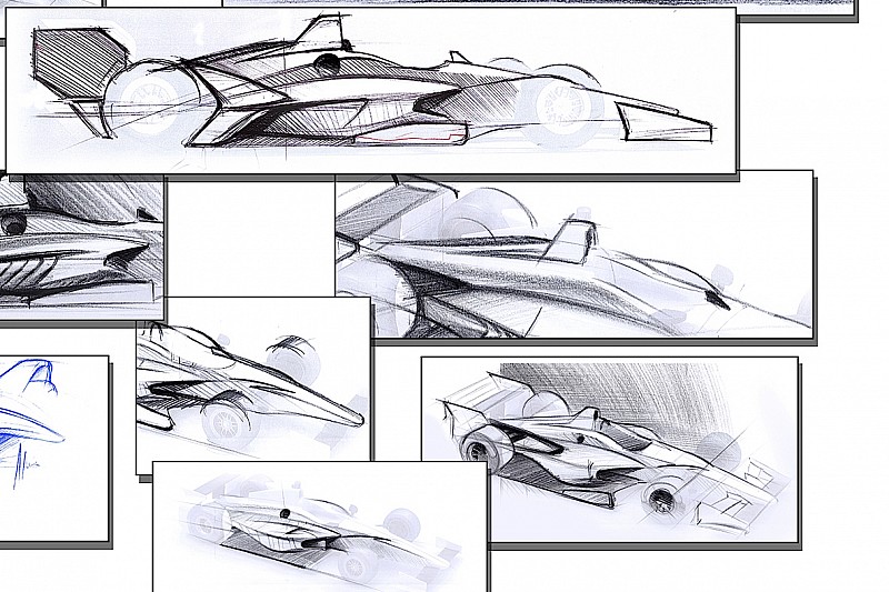 IndyCar onthult concepten van aerokit voor seizoen 2018