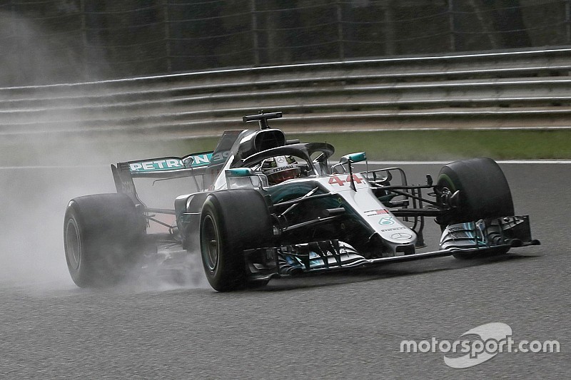 Formel 1 Belgien 2018: Regen spült Hamilton auf die Spa-Pole!