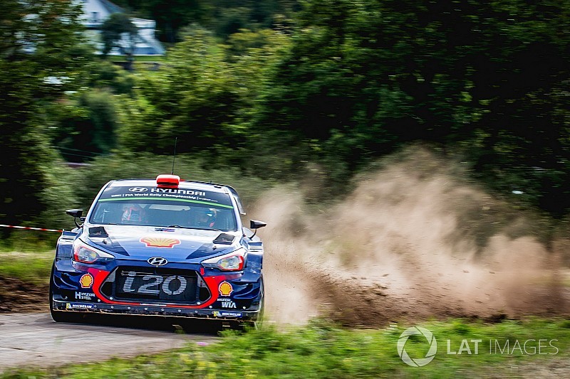 Quatre Hyundai officielles engagées au Pays de Galles