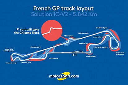 El GP de Francia tendrá una chicana en la recta Mistral de Paul Ricard