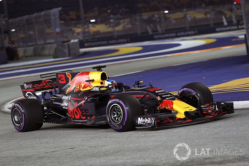 Ricciardo comanda sexta em Cingapura com vantagem de 0s5