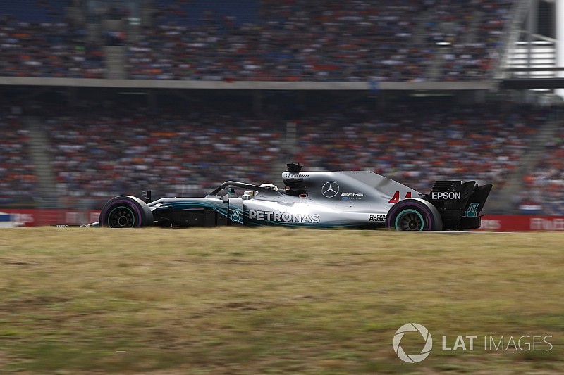 予選Q1で失意のトラブル。ハミルトン「コースオフ前に油圧が壊れた」