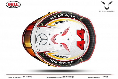 Neues Helmdesign von Lewis Hamilton für F1 2017 steht fest