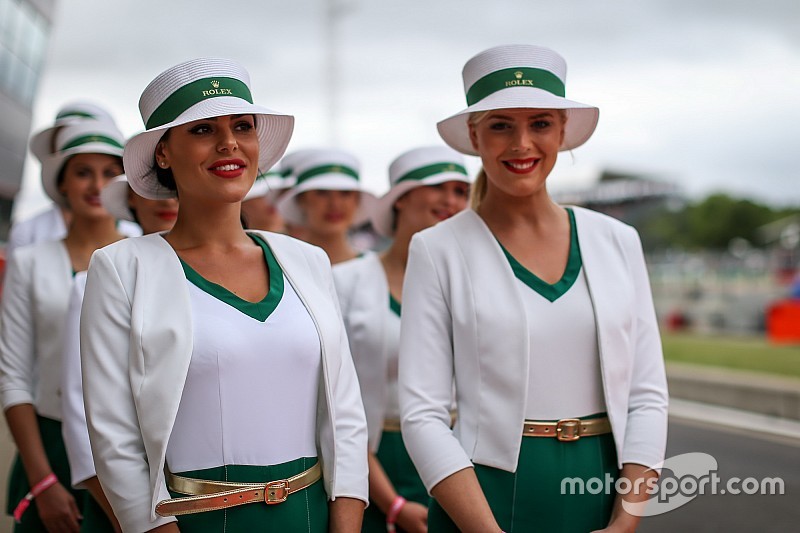F1 2017: Die schönsten Girls beim GP Großbritannien in Silverstone