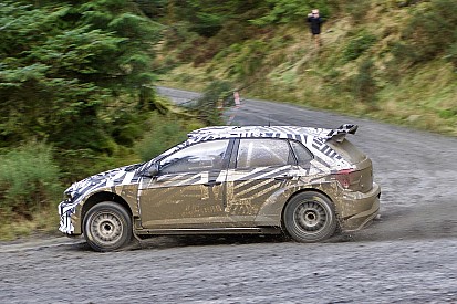 Volkswagen setzt Tests mit R5-Auto in Wales fort
