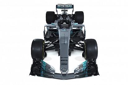 GALERÍA: así es el nuevo W08 de Mercedes