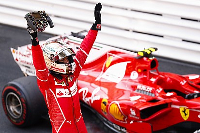 Vettel fue elegido piloto del día en el GP de Mónaco