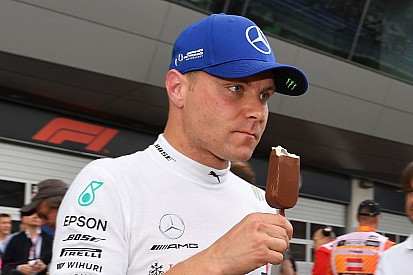Bottas jégkrémmel ünnepelte meg a rajtelsőségét a Red Bull Ringen