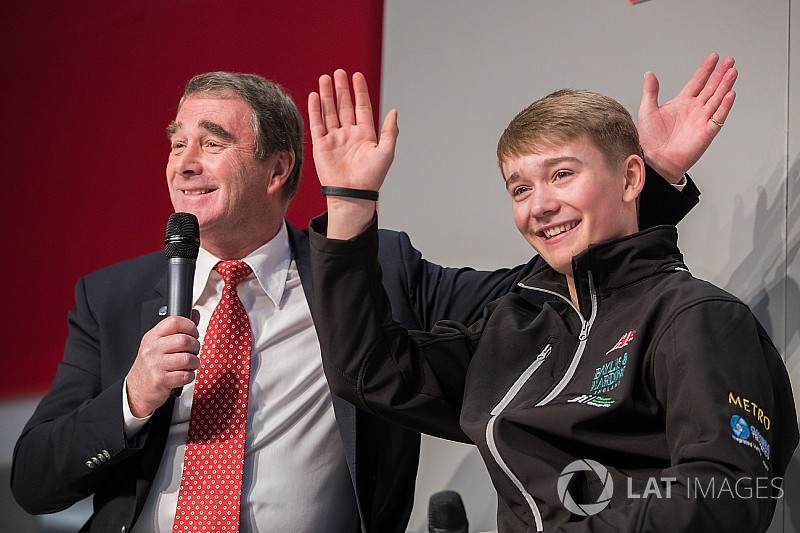 Video: Billy Monger meets Nigel Mansell at ASI 2018