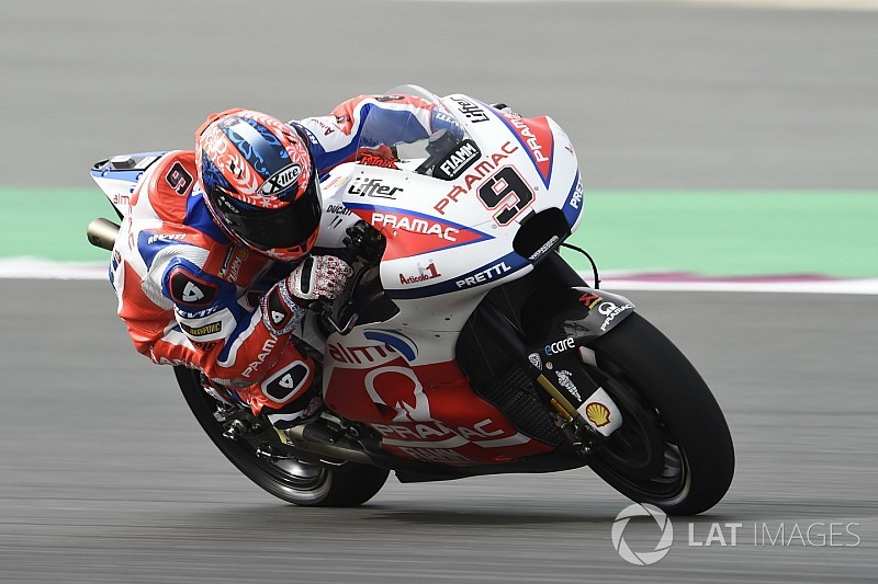 Jerez-Test: Danilo Petrucci arbeitet für Ducati