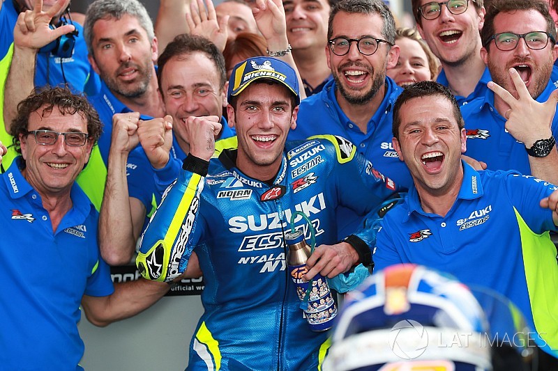 Avec son premier podium, Rins a rattrapé son erreur au Qatar