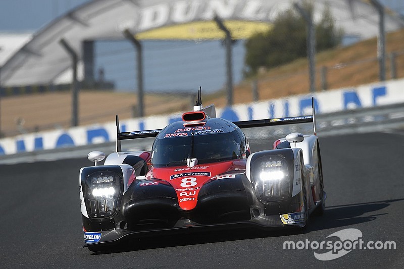 Le Mans test day: Toyota locks out top three in morning session