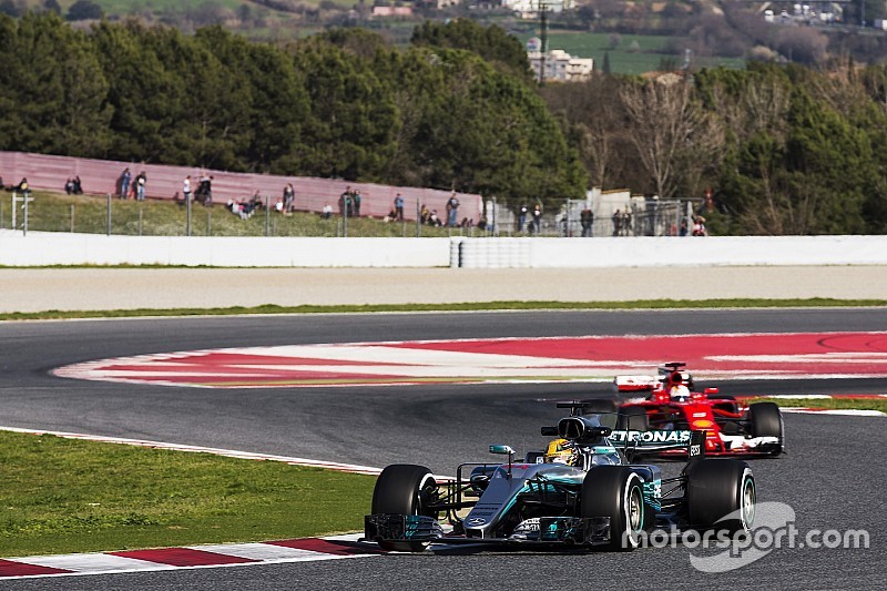 Barcelone, J3 - Mercedes et Ferrari font tomber les chronos