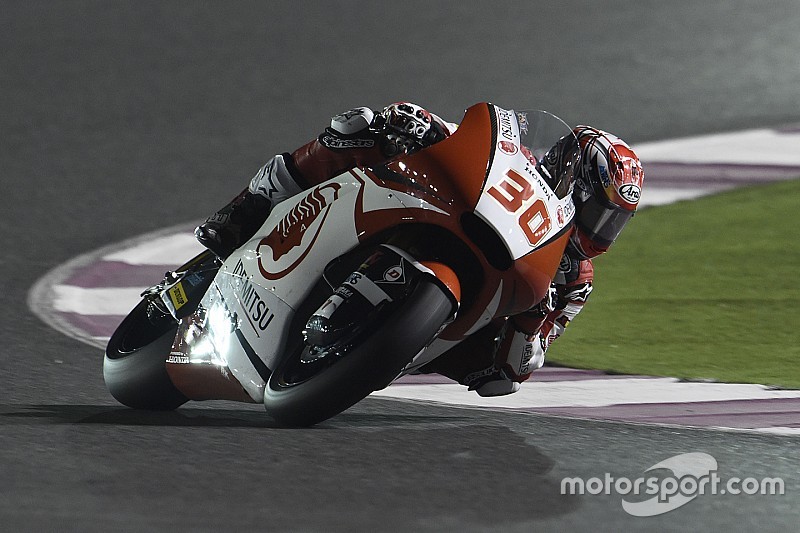 Tes Moto2 Qatar: Nakagami memimpin, Syahrin keempat