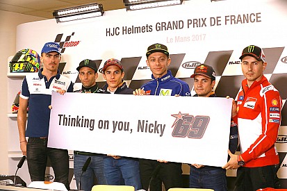 Márquez "souhaite le meilleur" à Hayden