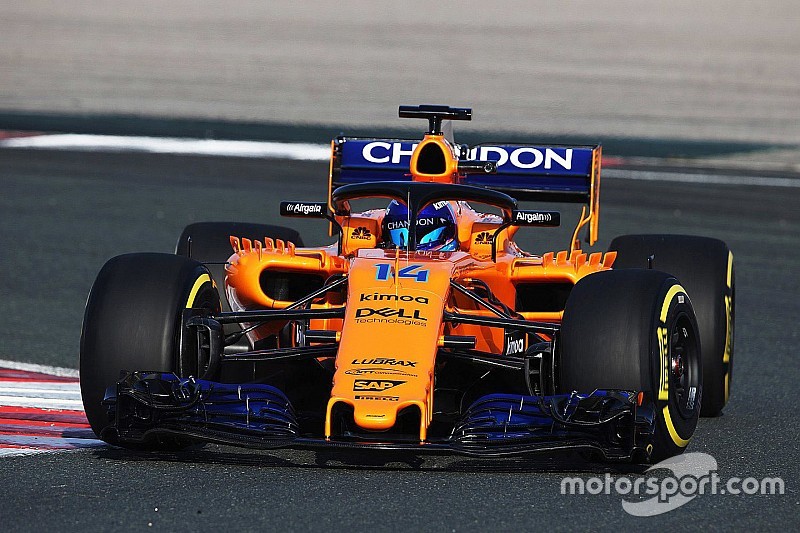 マクラーレン・ルノー、シェイクダウンを実施。アロンソが走行を担当
