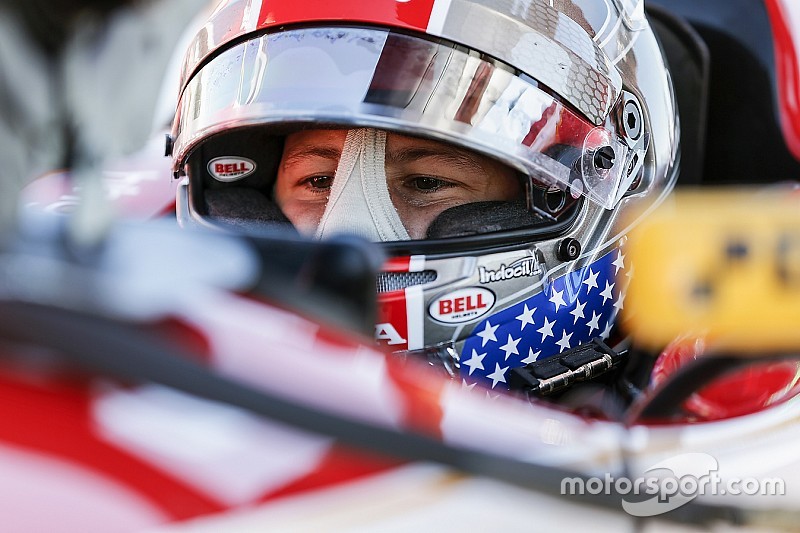 Barber IndyCar: Marco Andretti manda en el calentamiento