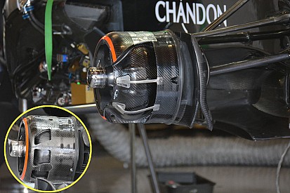 Технический брифинг: тормозные воздуховоды McLaren MP4-31