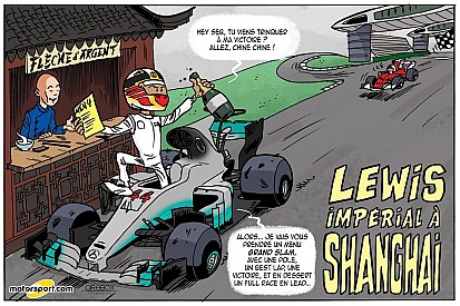 Le Grand Prix de Chine 2017 vu par Cirebox