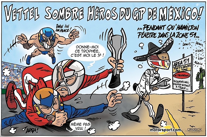 Le Grand Prix du Mexique vu par Cirebox !