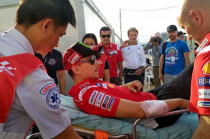Lorenzo likely to miss Thailand race after "scary" crash