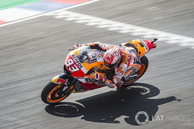 MotoGP Arjantin: Marquez ilk sırada, Dovizioso sonuncu