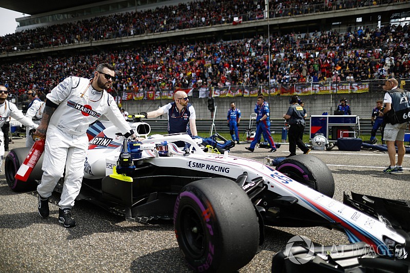 Williams втрачає секунду на колі через проблеми з охолодженням