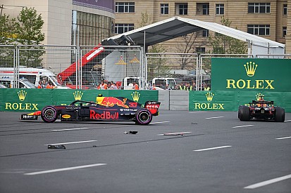 Verstappen: No falling out with Ricciardo over Baku crash
