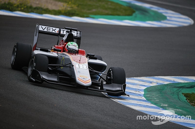 Pulcini s'offre le meilleur temps du plateau GP3 à Jerez