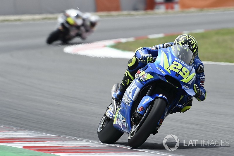 Iannone frustrated by Suzuki tyre drop-off