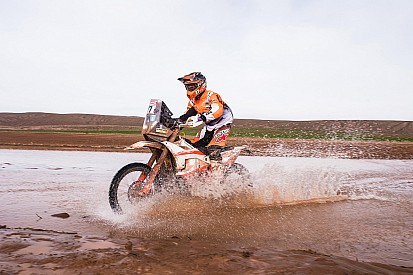 Luciano Benavides sufre accidente