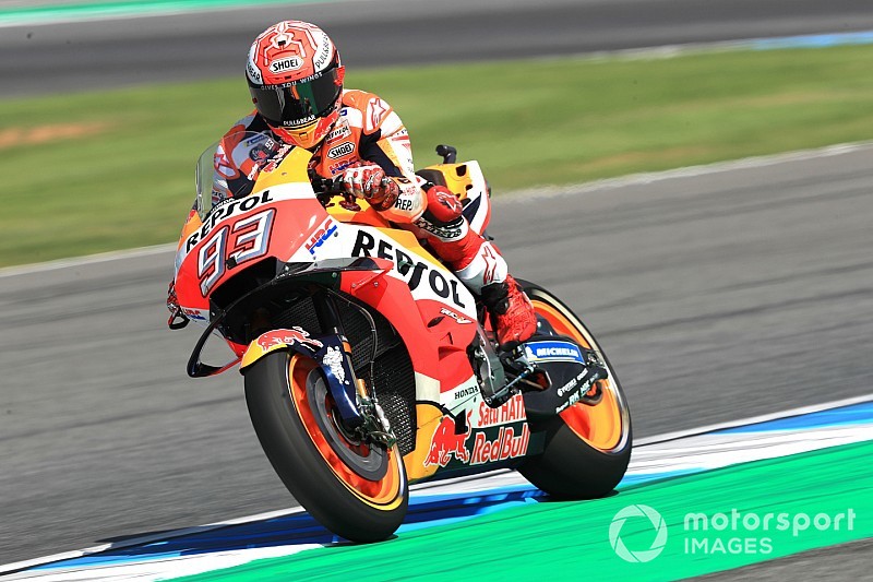 MotoGP FT3 in Thailand: Marquez muss nach Sturz in Q1 antreten