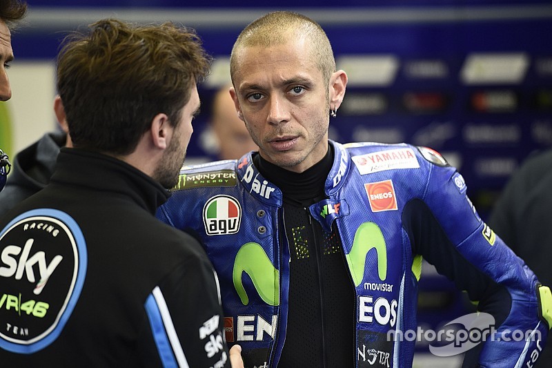 Valentino Rossi hospitalisé après un accident à l'entraînement