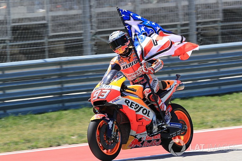 MotoGP Austin: Amerika'nın kralı Marquez yine zirvede!